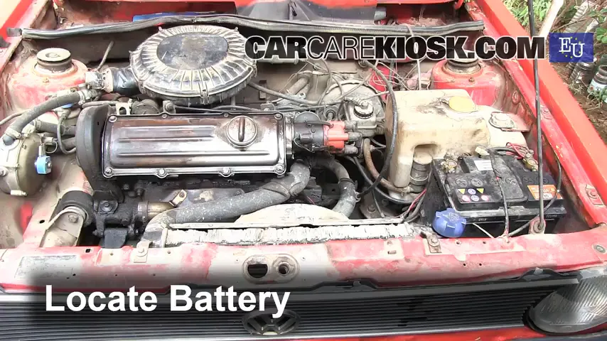 1980 Volkswagen Golf L 1.3L 4 Cyl. Batterie Début de saut